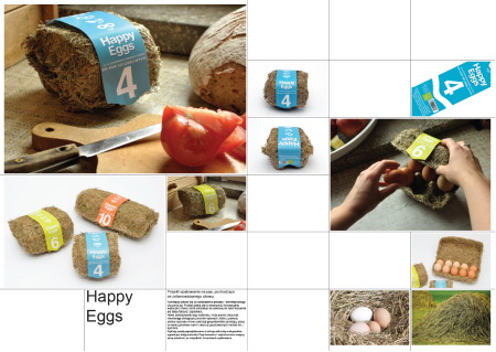 Happy Eggs – Projekt opakowania na jajka