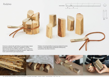 Rodzina – drewniane zabawki dla dzieci